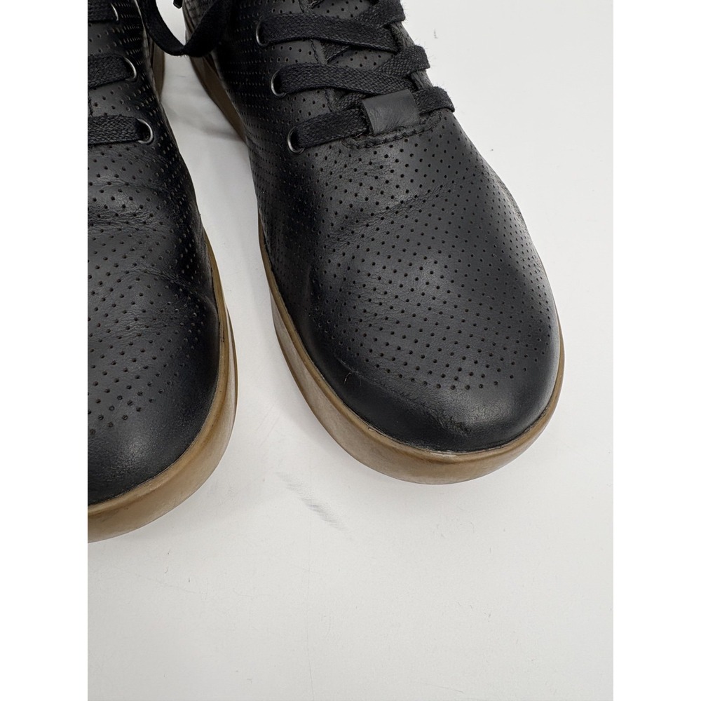 NoBull High Top Trainer Shoes Men's Size 8.5 Sneakers Black Leather Gum Soles - Picture 9 of 11